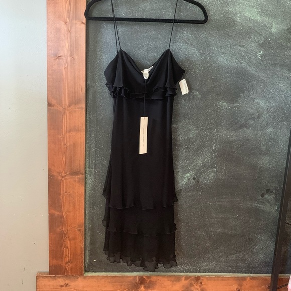 Diane Von Furstenberg silk slip dress size 10 NWT - Picture 6 of 6